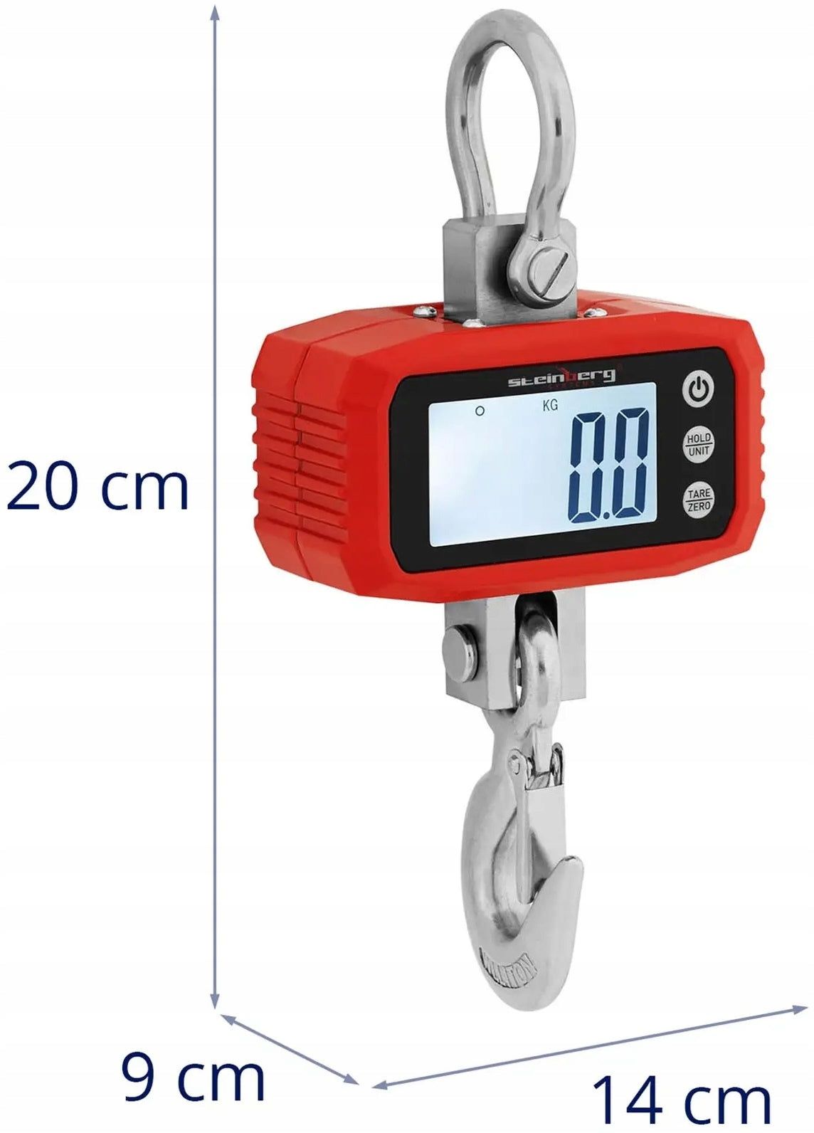 Hook weight 1000 kg / 100 g STEINBERG SBS-KW-1000N 10031034 Packaging status original