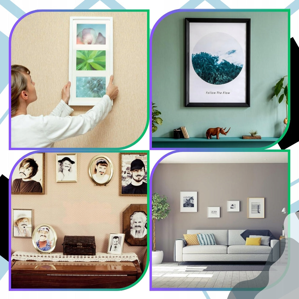 Hooks For Hanging Decorations Wall Paintings Handles Set of 251 Elements Number of pieces 251 pcs