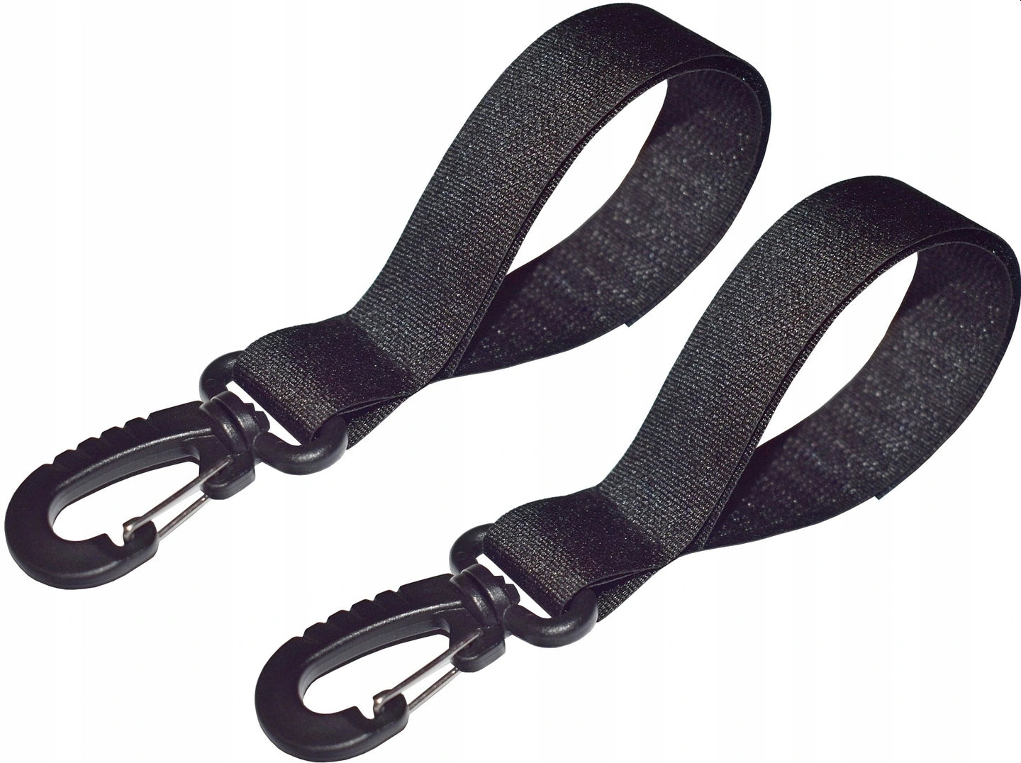 Hooks With Velcro for Stroller Bag - 2 Pieces