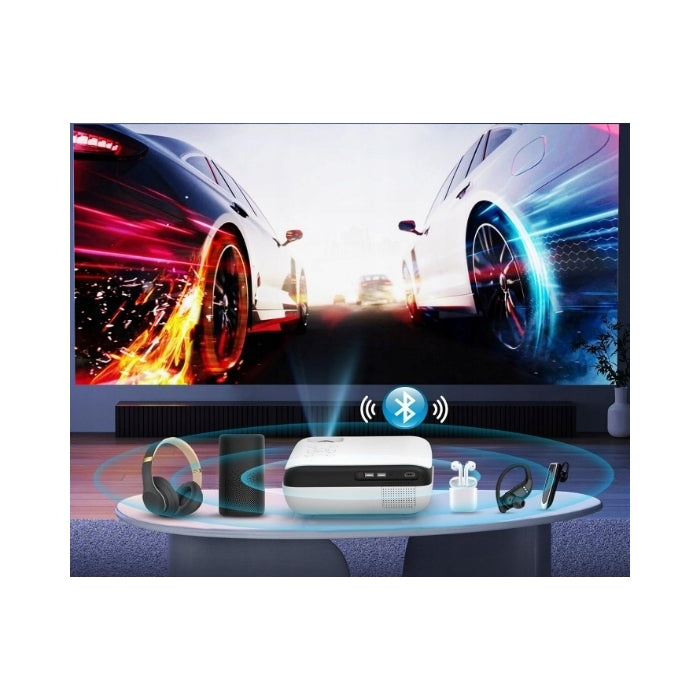 Hopvision H1 4K FHD 9500LM LED Bluetooth Home Theater Projector HDMI Remote Control Manufacturer code AX7GRIC-XQSIG7YETJ