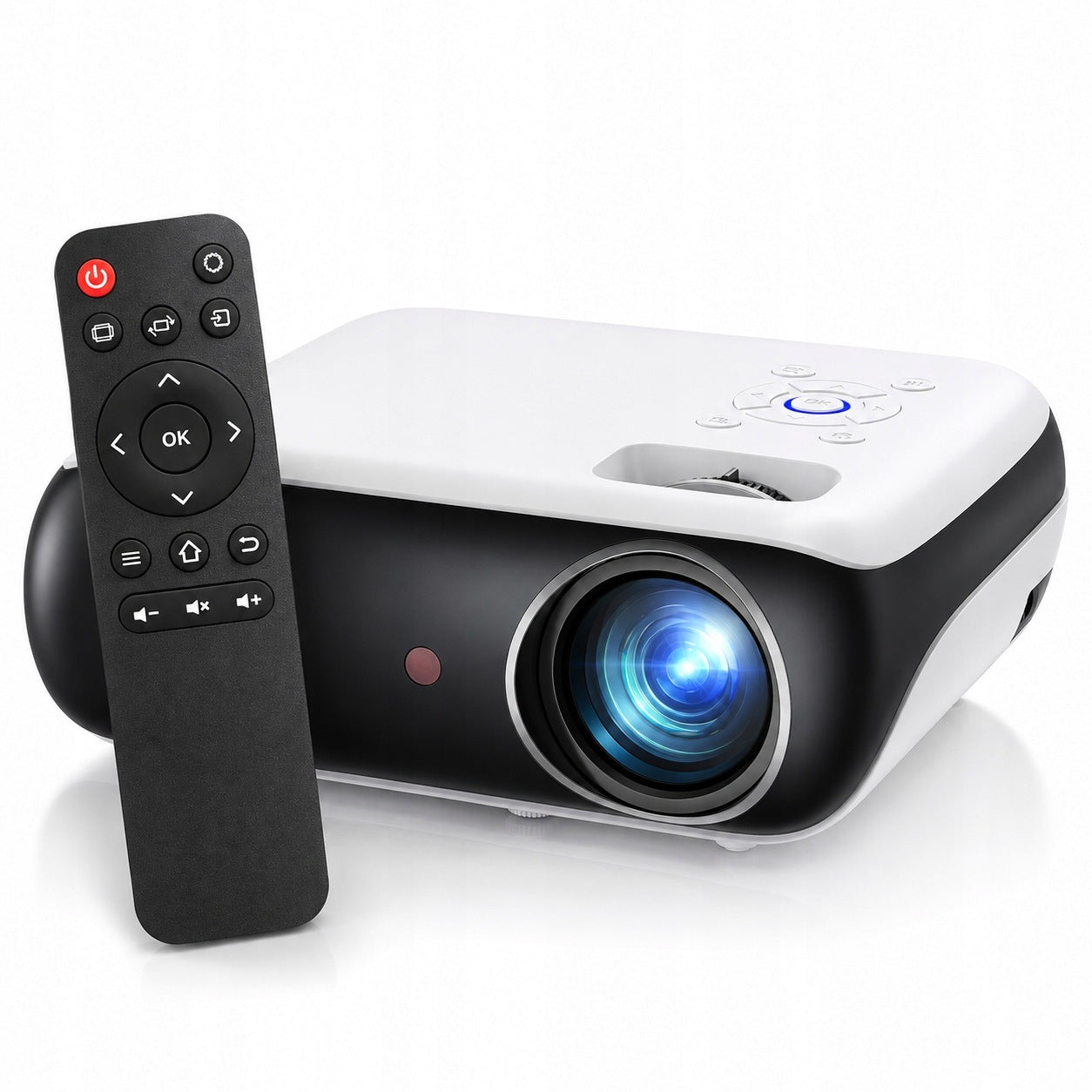 Hopvision H1 4K FHD 9500LM LED Bluetooth Home Theater Projector HDMI Remote Control