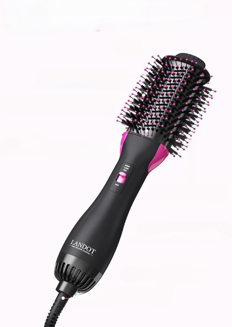 Hot Air Hair Brush Ionic One Step Dryer Styling Packaging status original