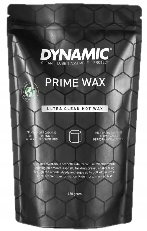 Hot Wax DYNAMIC Bike Care Prime Wax Clean for Chain Waxing