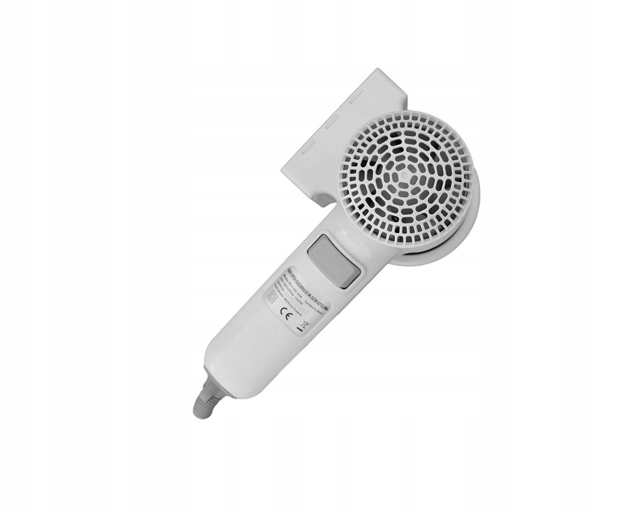 Hotel hair dryer ECO plastic white Merida EJB401 Model EJB401