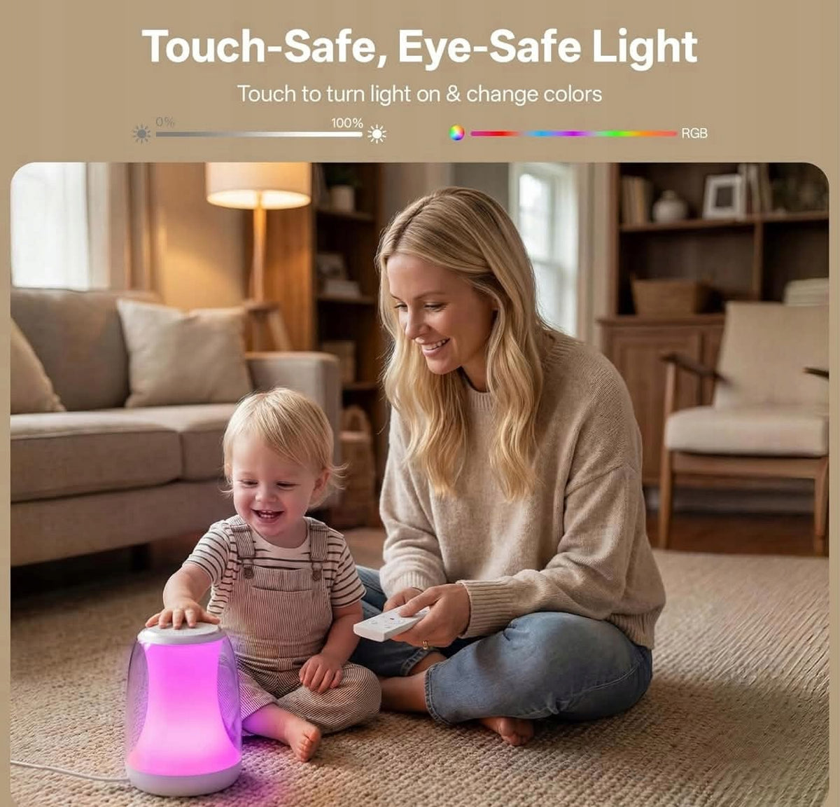 Hotmoon Lullight Night Light White Noise Generating Device Brand no brand