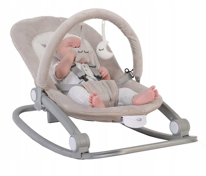 Houpátko s vibracemi Bo Jungle 0-18 kg Taupe