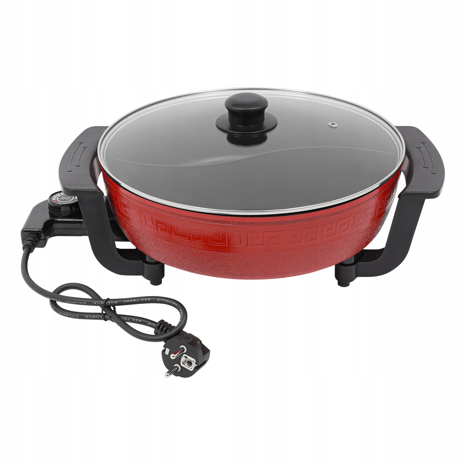 Household Hot Pot Electric Hotpot 1360W 6L Multi-function Cooking Pot