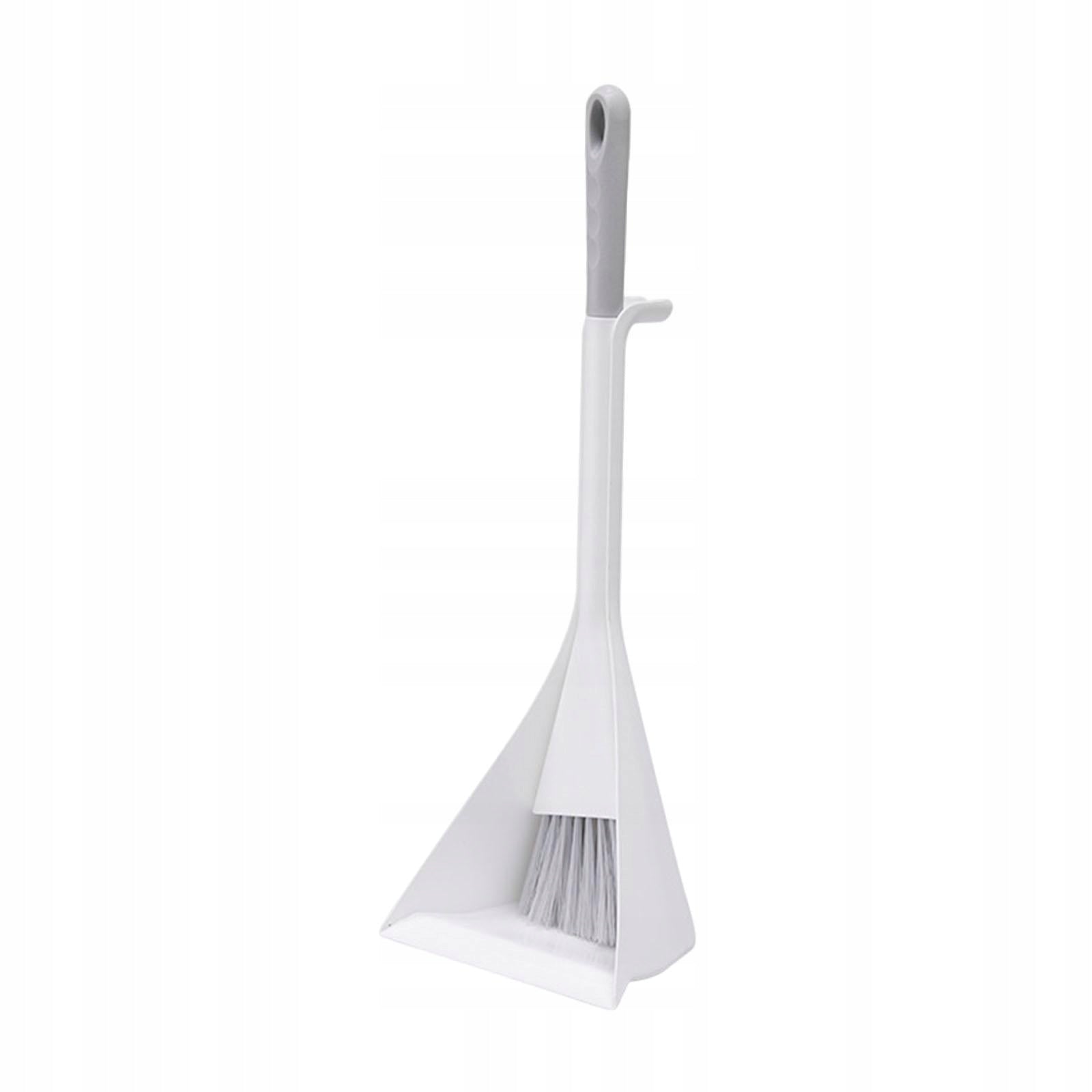 Household Mini Kids Broom and Dustpan Set Dust Clean Pretend Play Toy Gray Brand no brand