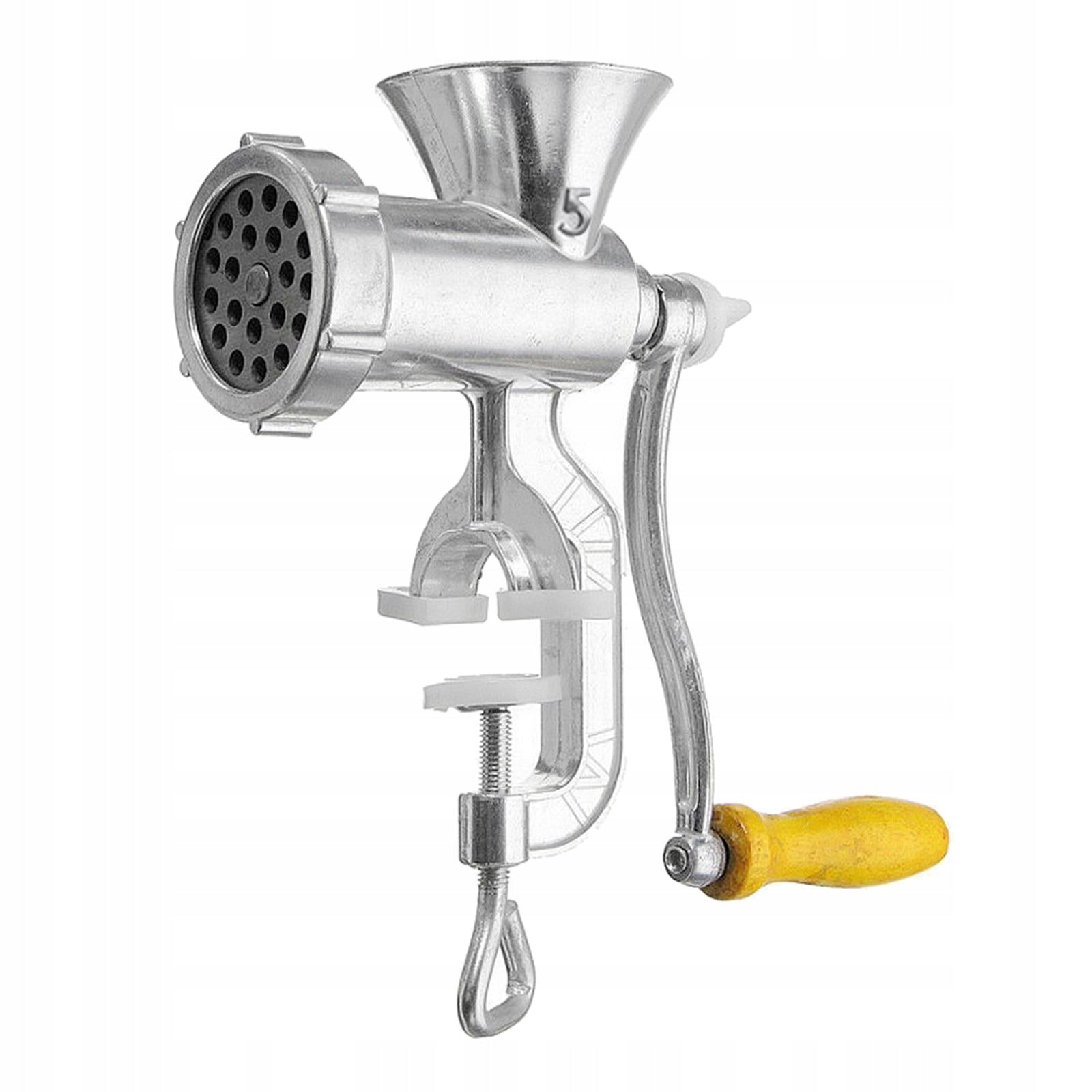 Household Stainless Steel Manual Meat Blade, Hand Crank Mincer Mixer, for S