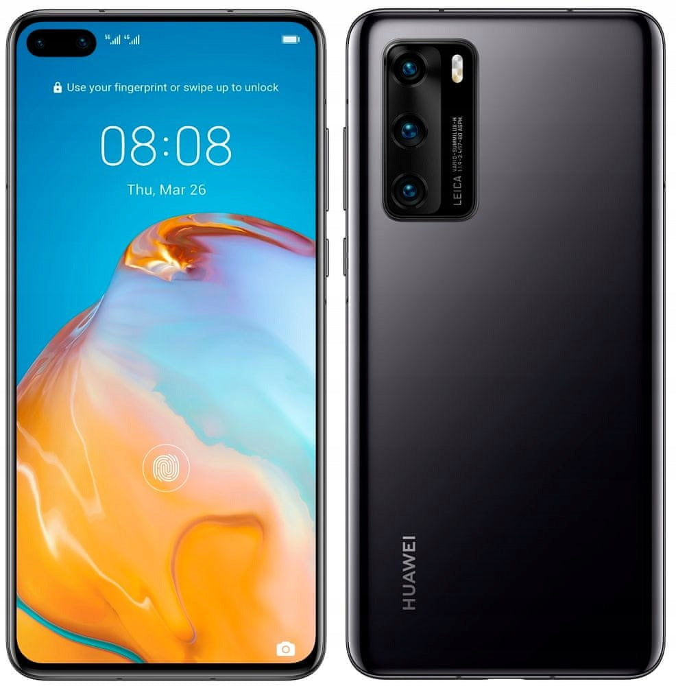 Huawei P40 8 GB / 128 GB 5G black smartphone Brand Huawei