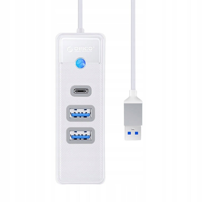Orico Hub USB to 2x USB 3.0 + USB-C, 5 Gbps, 0.15m