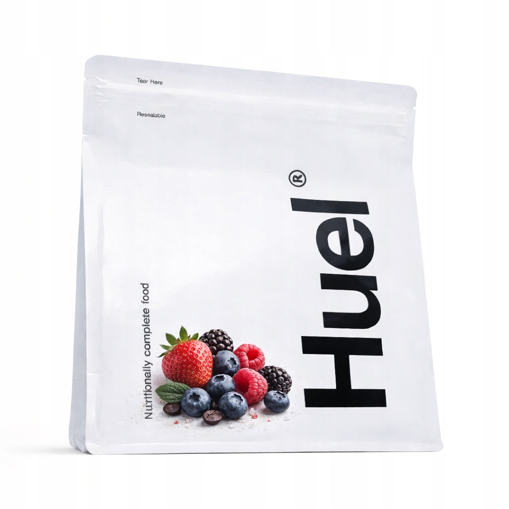 Huel Powder - berries - 17 servings + measuring cup FREEBIE