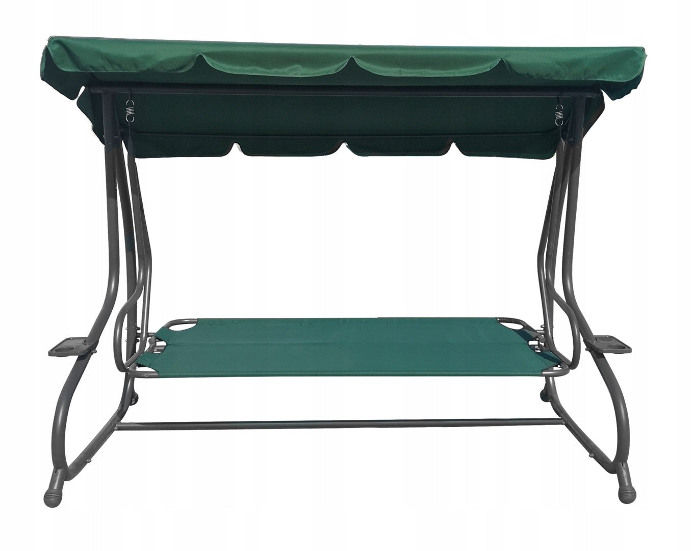 Huge Swing Garden Seat Braid 2x1 Leaves Seat length 230 cm