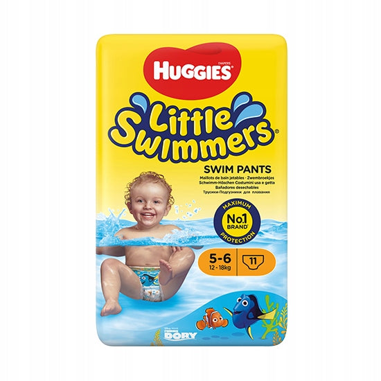 Huggies Little Swimmers Swimming Diapers Size 5-6 (12-18kg) 11pcs EAN (GTIN) 5906516439271
