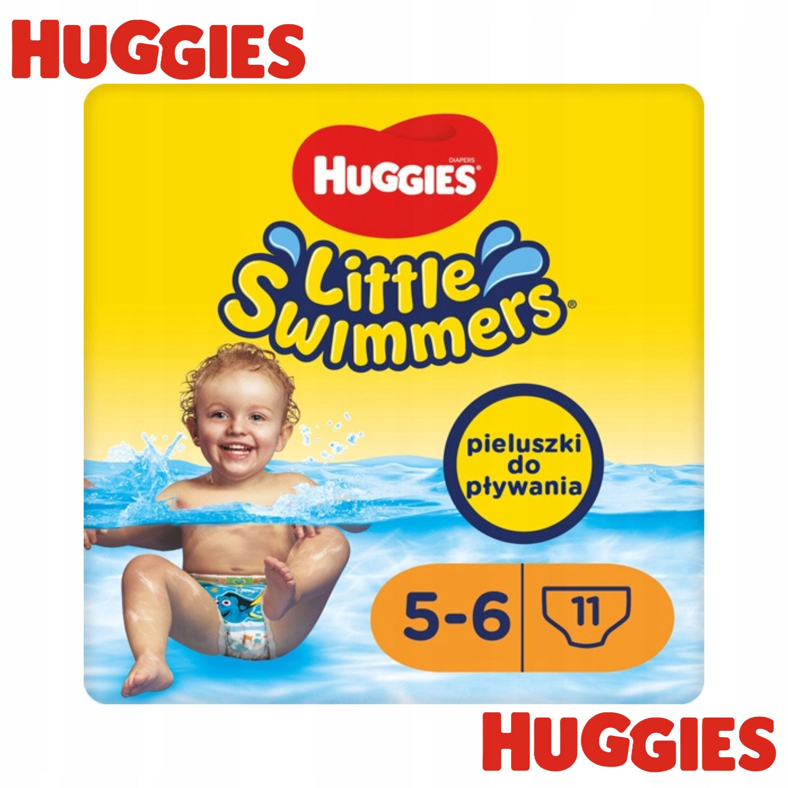 Huggies Little Swimmers Swimming Diapers Size 5-6 (12-18kg) 11pcs