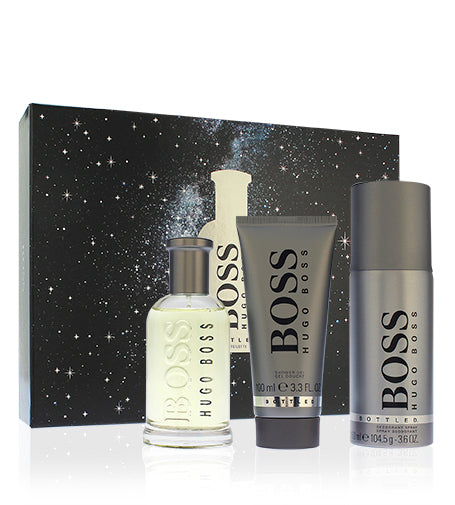 Hugo Boss Boss Bottled dárková sada pro EDT 100ml + SG 100ml + deo 150ml M