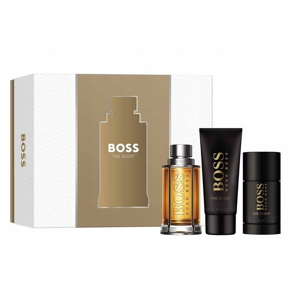 Hugo Boss Boss The Scent For Man EDT 100 ml + Gel 100 ml + Deodorant 75 ml