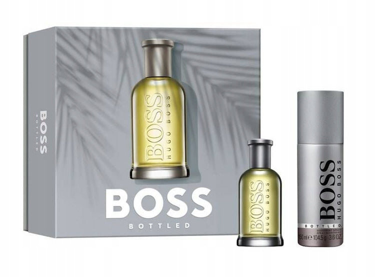 Hugo Boss Bottled eau de toilette EDT 50ml + Deodorant 150ml Set Packaging status original
