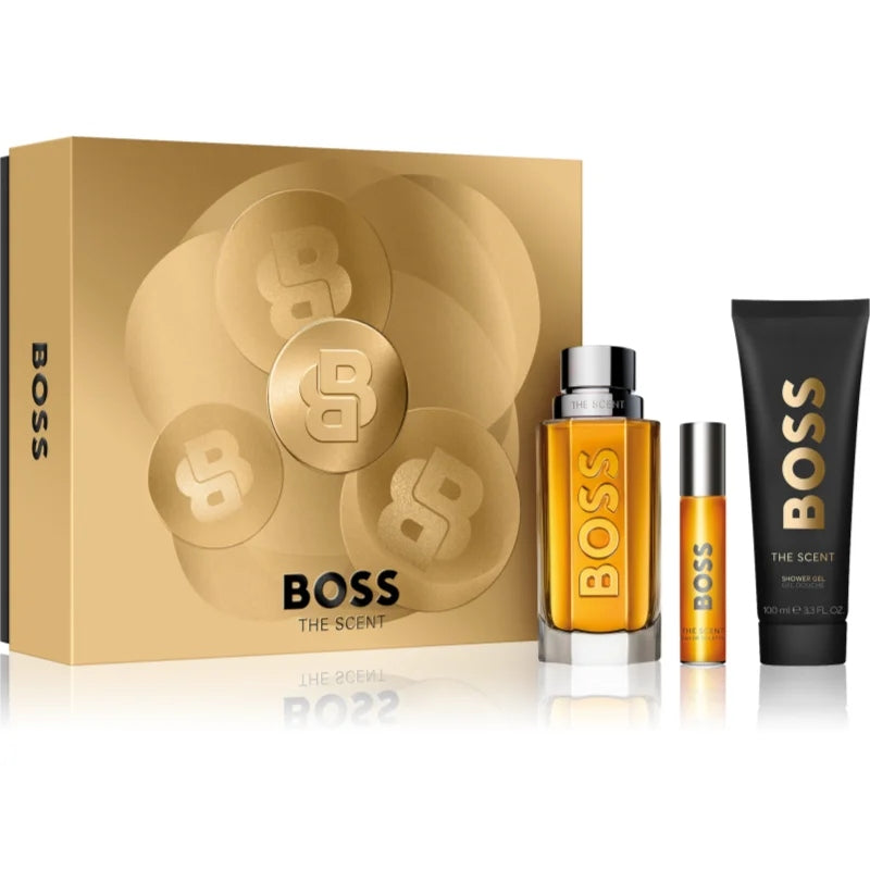 Hugo Boss - The Scent EDT 100 ml + EDT 10 ml + Shower Gel 100 ml - Gift Set