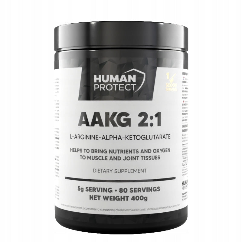 Human Protect AAKG 2:1 400g Arginine Muscle Pump - Lemon