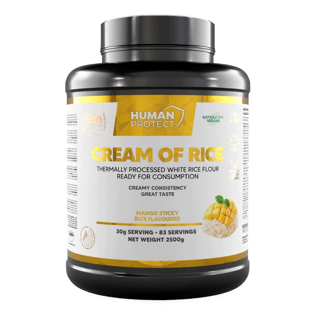 Human Protect CREAM OF RICE 2500 g RICE GRUEL CARBOHYDRATE MANGO STICKY