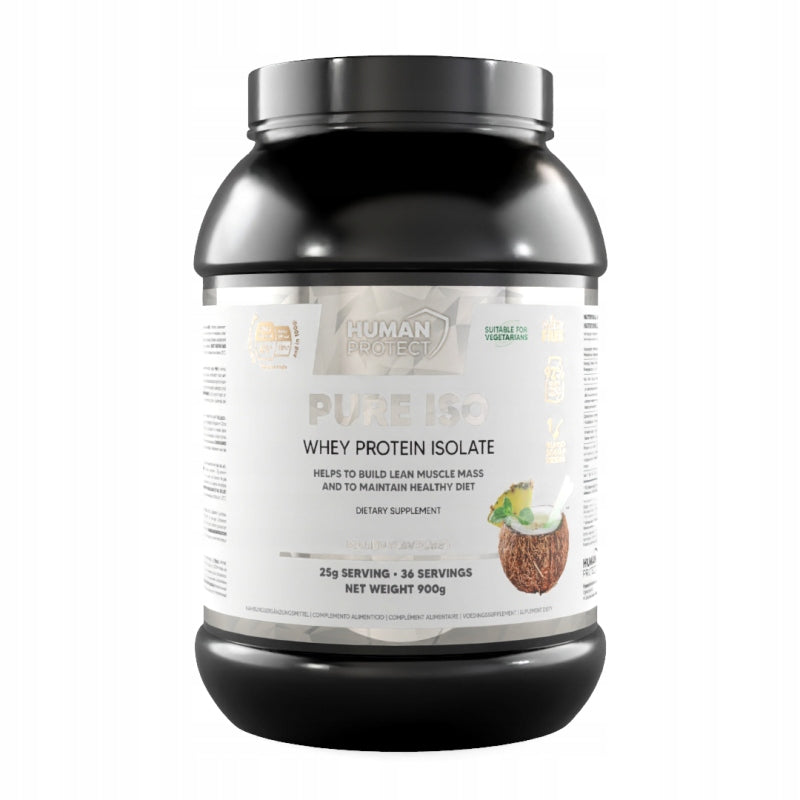 Human Protect Pure Iso 900g Whey Isolate WPI Malibu