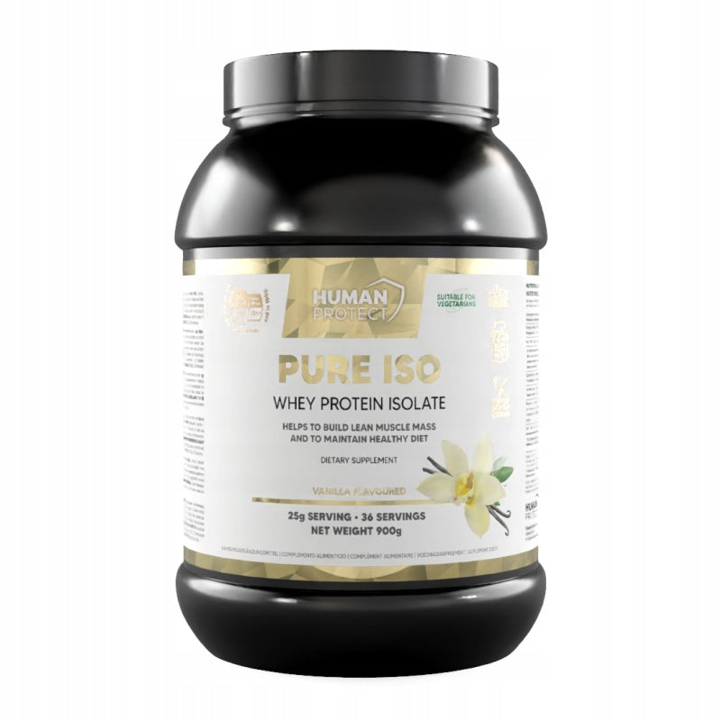 Human Protect Pure Iso 900g Whey Isolate WPI Vanilla