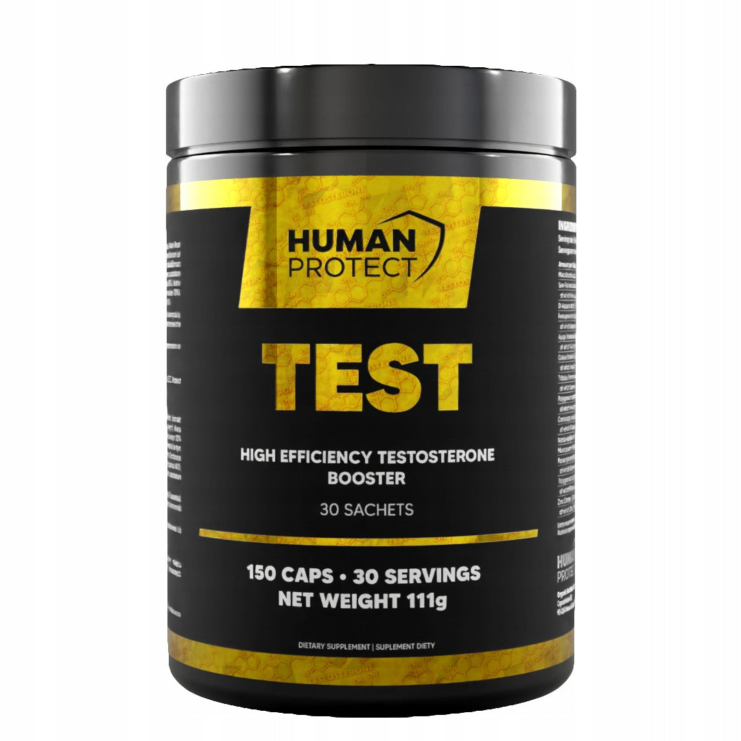 Human Protect TEST Testosterone Booster 30 sachets Tribulus Terrestris
