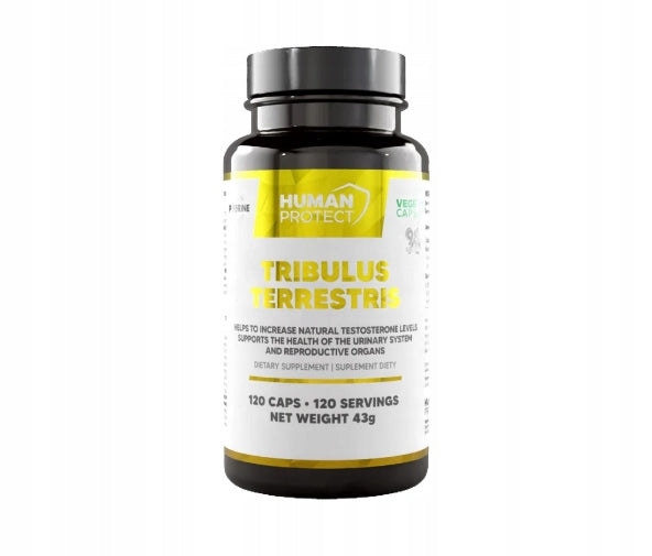 Human Protect TRIBULUS TERRESTRIS 98% EARTH MACE TESTO BOOSTER 120k