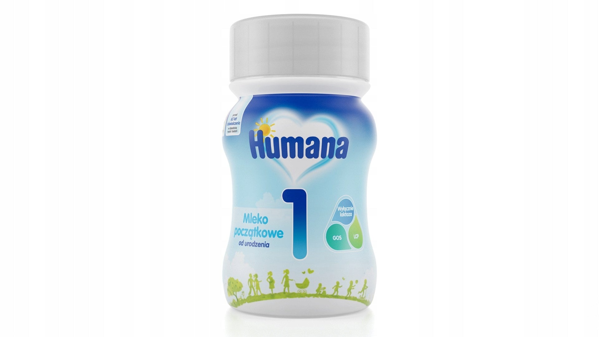 Humana 1 liquid milk for newborn, ready to use 24 x 90 ml Manufacturer code 71089