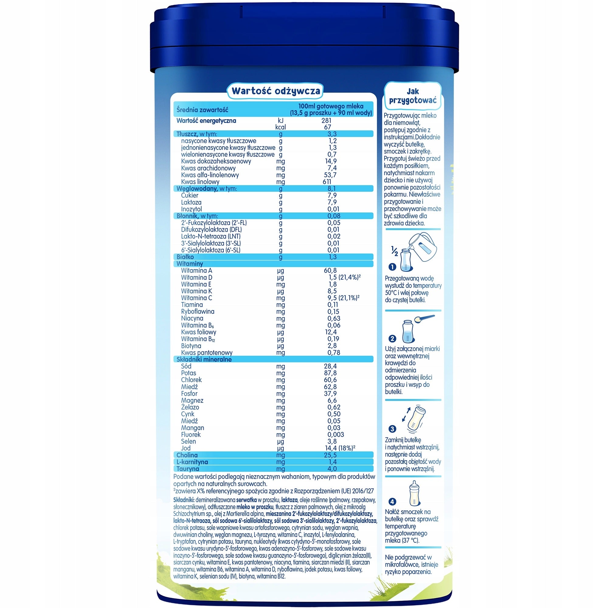 Humana 2 ProBalance milk after 6 months with 5 HMOs, 750g Brand Humana