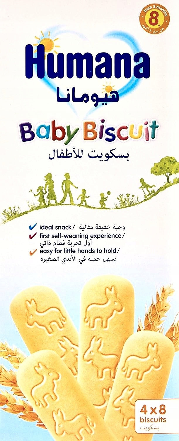 Humana Biscuits for children from 8 months of age 180 g Manufacturer code 4031244704207