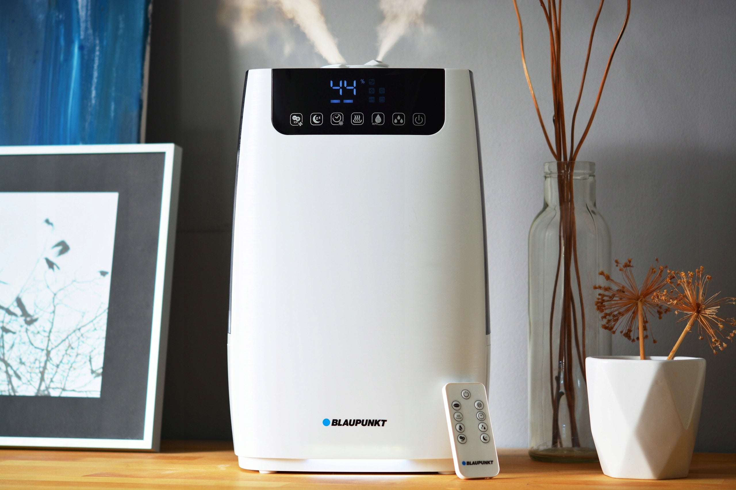 Humidifier Blaupunkt AHS802 with HEPA UV purification function LED display Manufacturer code AHS802