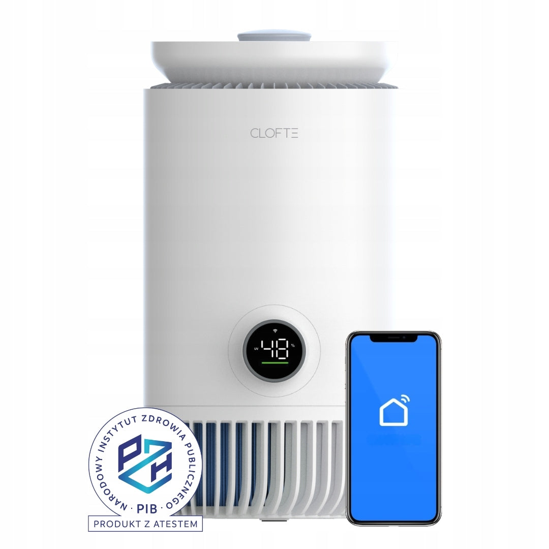 Humidifier with air purifier CLOFTE DUO 400 440ml/h 55m2 + UV lamp