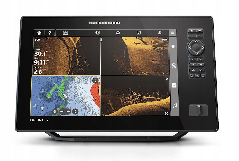 Humminbird XPLORE 12X CMSI echosounder + pneumatic vest for PLN 560 FREEBIE Brand Humminbird