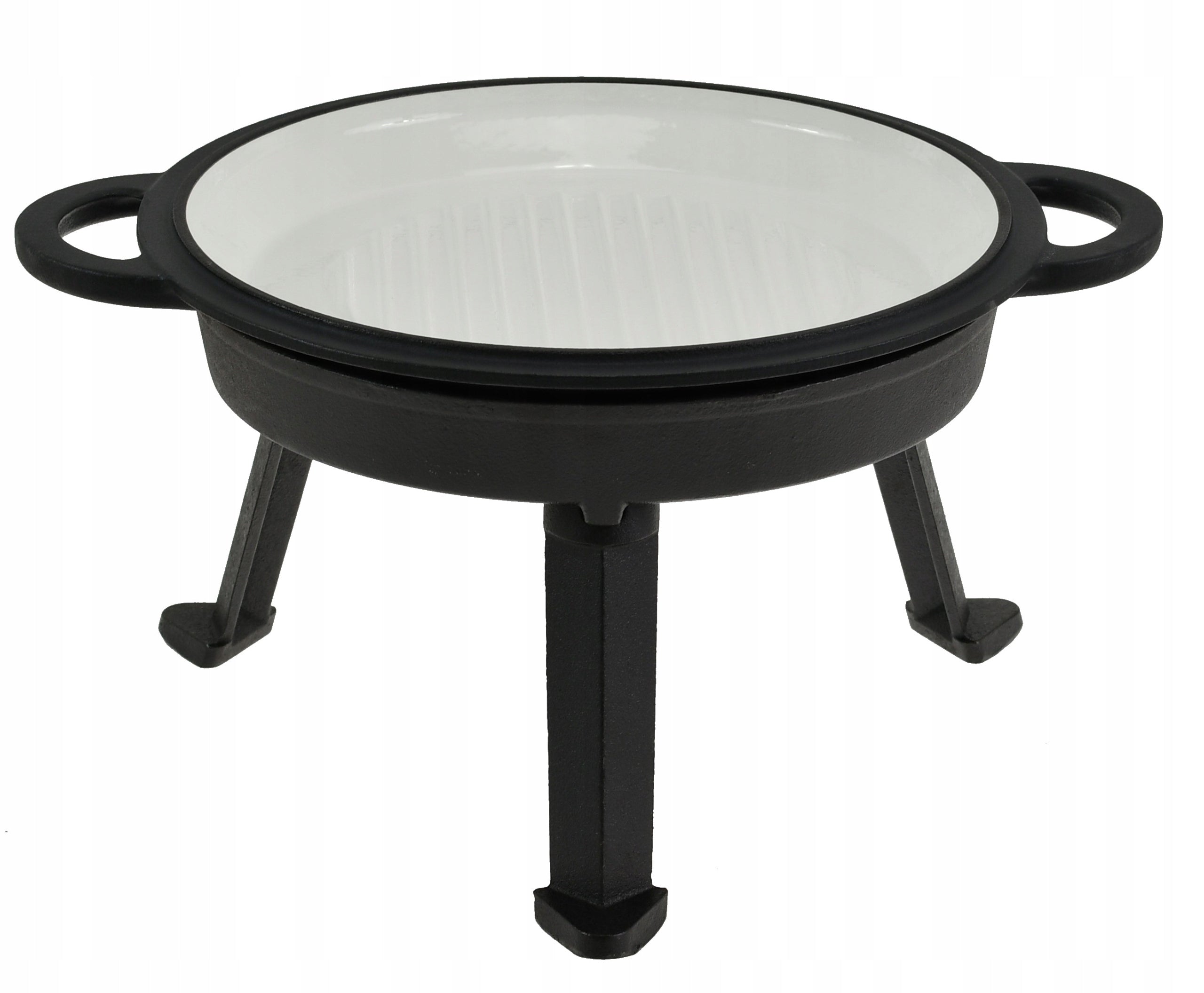 Hunting BOILER 12 L ENAMELLED FIREPLACE Pot PAN Grill Enamel Manufacturer Rossner