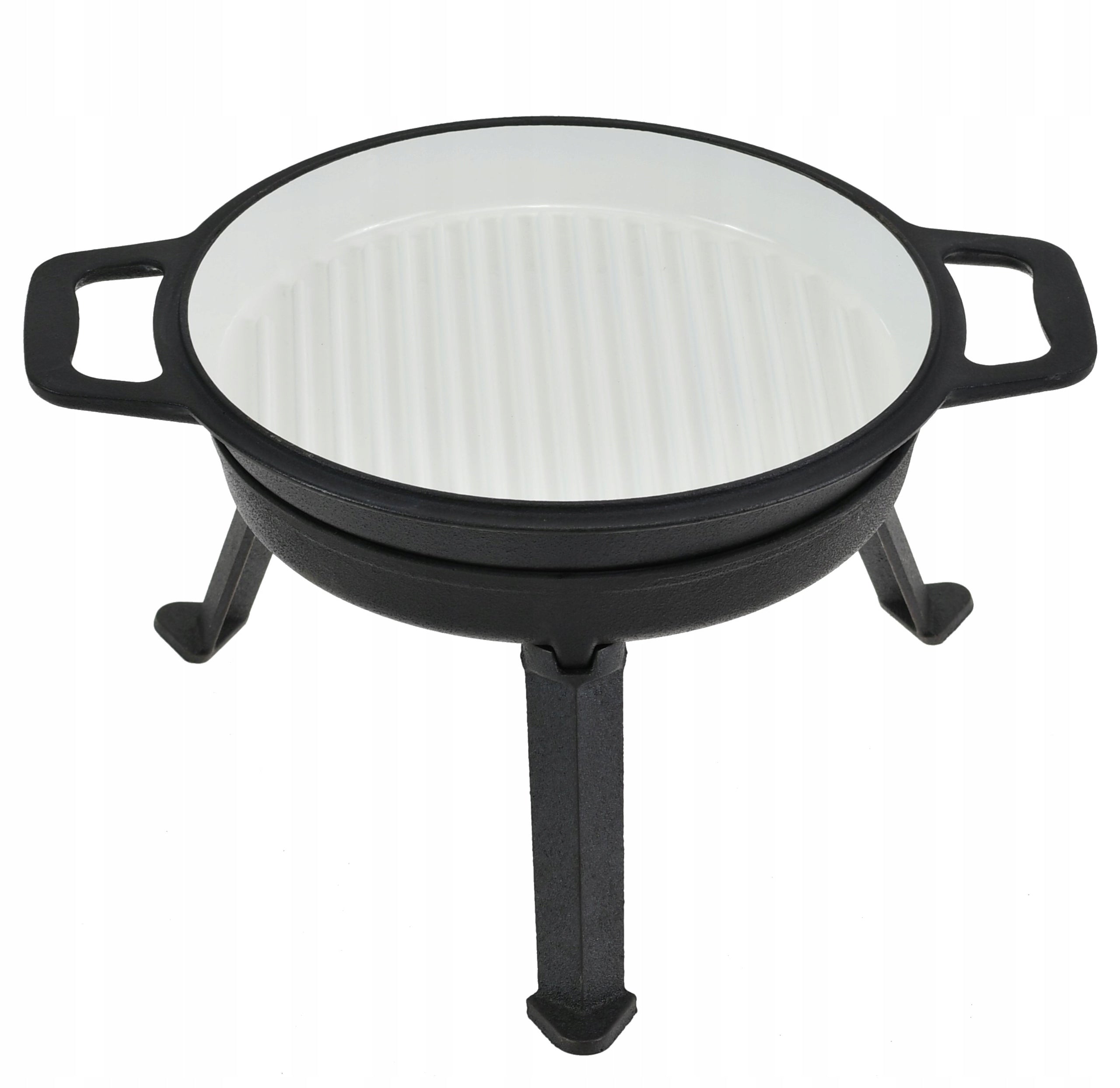 Hunting BOILER 5 L ENAMELLED FIREPLACE Pot PAN Grill Enamel Capacity 5 l