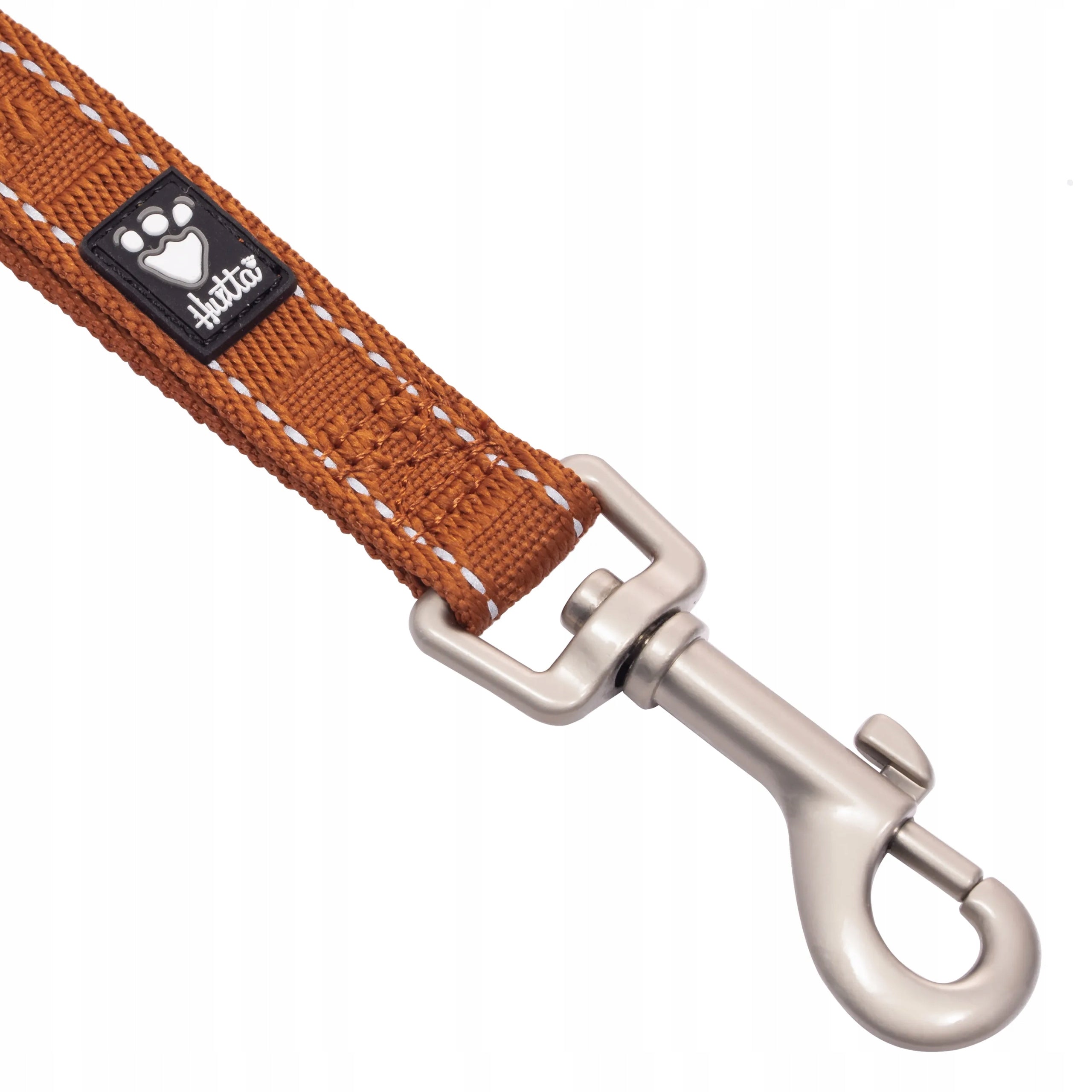 Leine Hurtta Casual Reflektierende ECO, braun, 120 cm x 20 mm