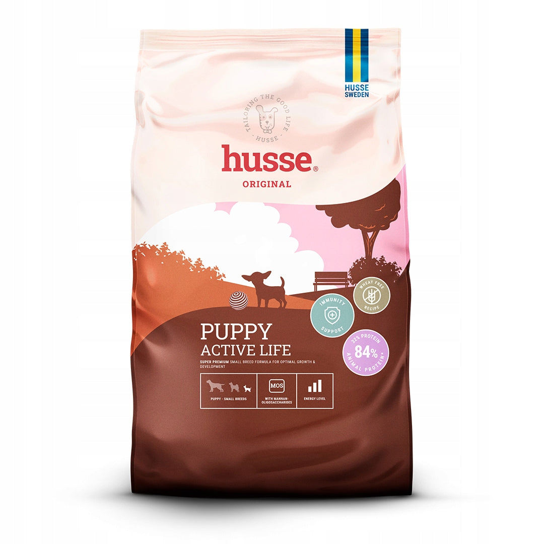 Husse Puppy Active Life (d. Valp Mini), dry food, puppies of small breeds