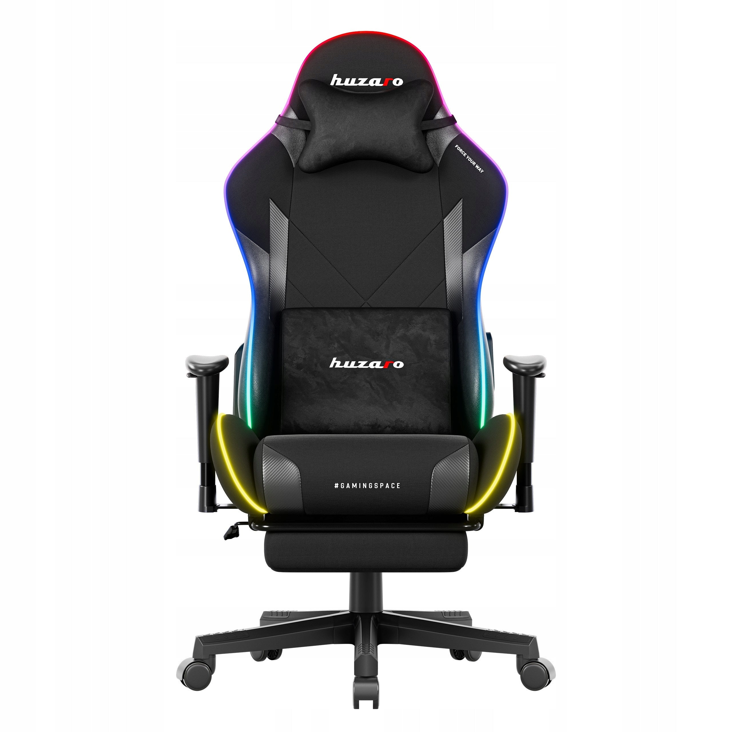 Huzaro Office Gaming Swivel Chair with Footrest Force 5.7 RGB Manufacturer code HU-FORCE 5.7 RGB