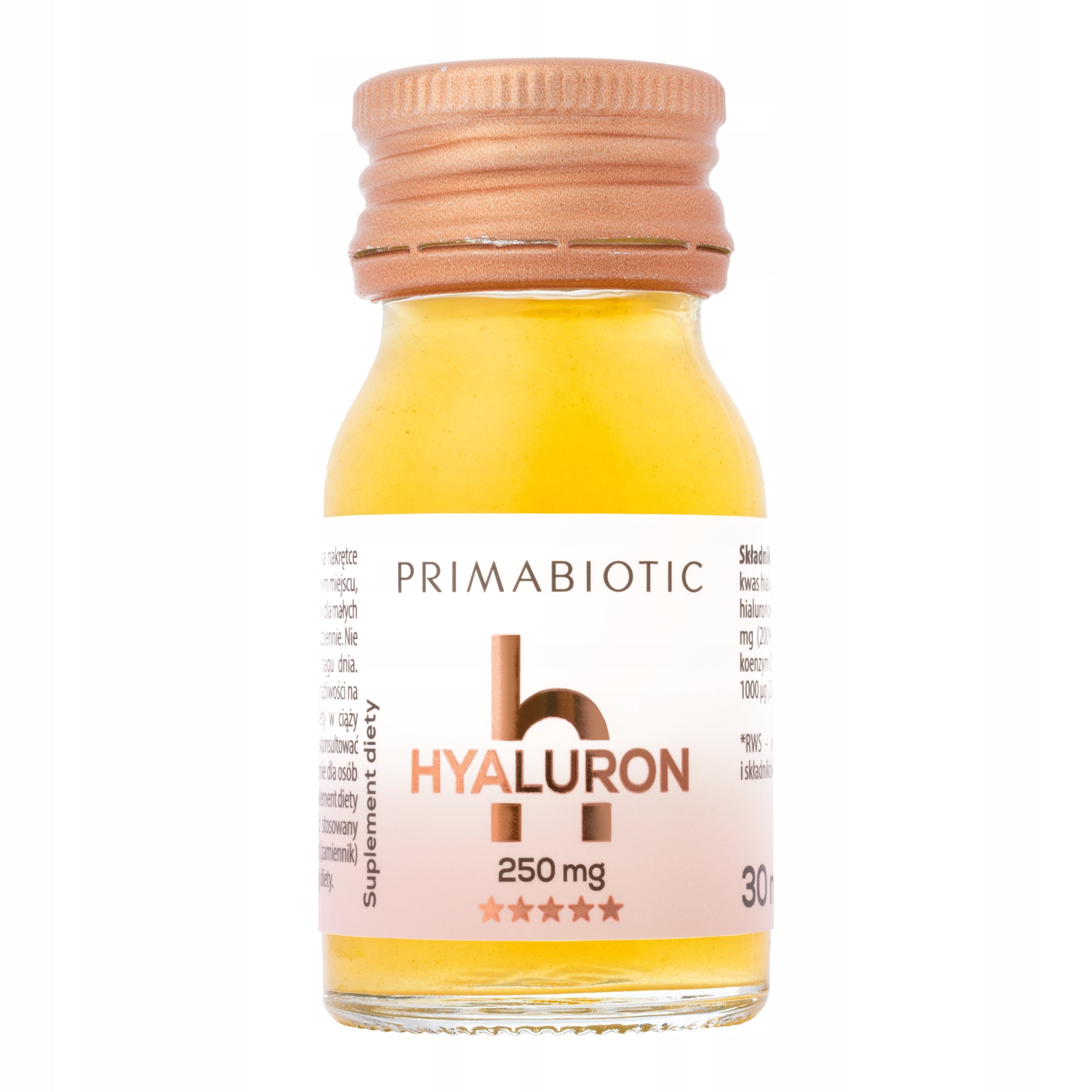 Hyaluronic Acid PRIMABIOTIC HYALURON Coenzyme Q10 VEGE 250 mg 30pcs×30ml
