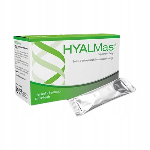 Hyaluronic acid hyalmas, vitamin C for tendons and ligaments,15 sachets