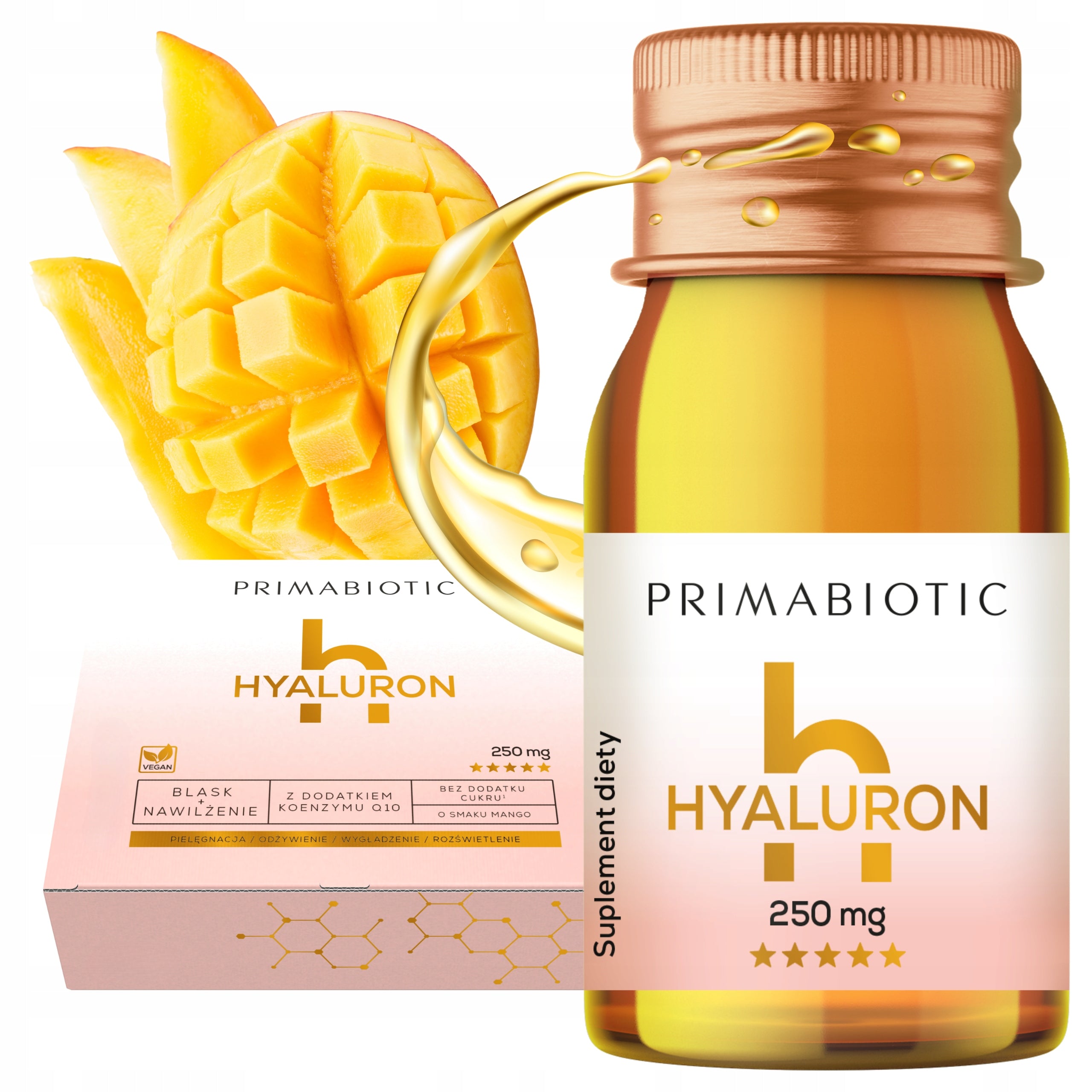 Hyaluronic acids Primabiotic Hyaluron 30x30 ml Hyaluronic acid Expiration date at least six months from the date of purchase