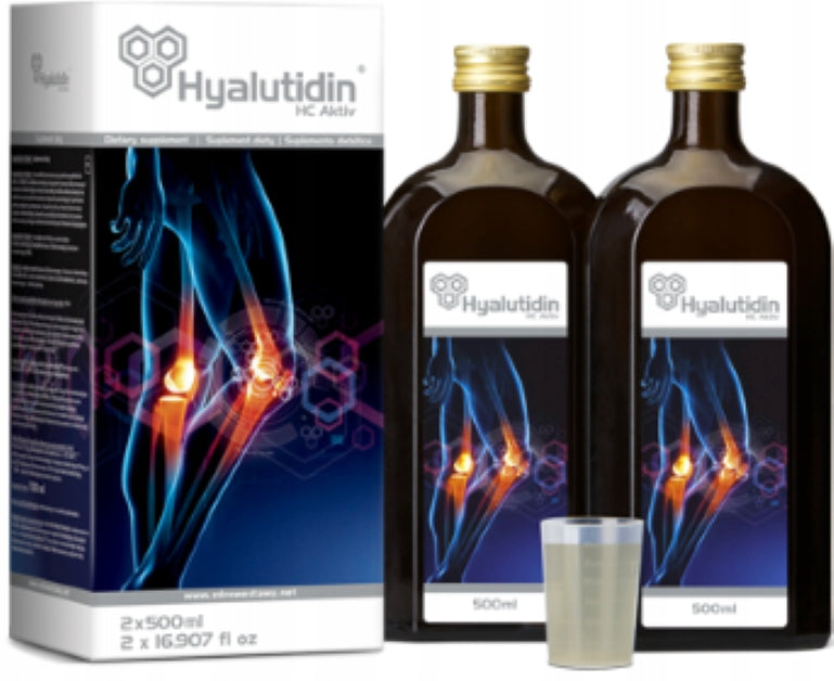 Hyalutidin HC Aktiv Syrup, 1000 ml (2x 500 ml) Manufacturer code Niemcy