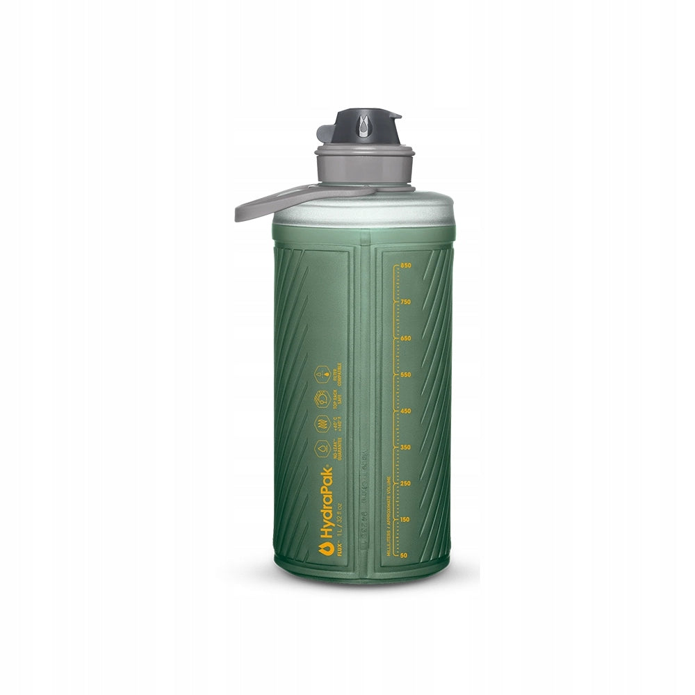Hydrapak flexible water bottle Flux 1000ml - Sage Green