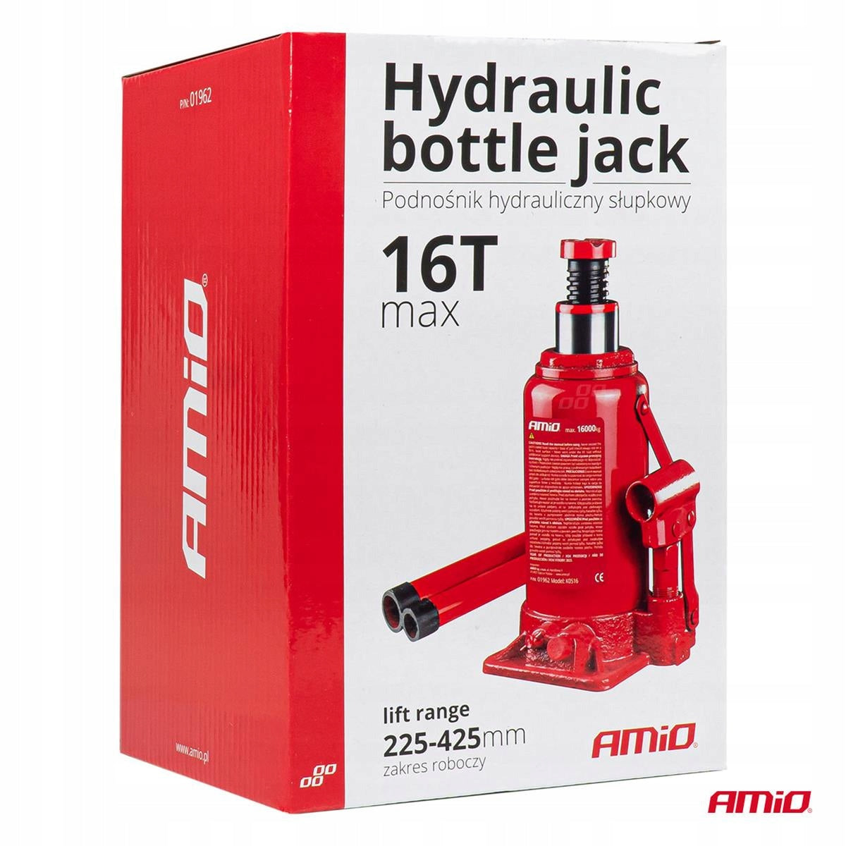 Hydraulic Bollard Lift Jack 16T Car Elevator Minimum lifting height 185 mm