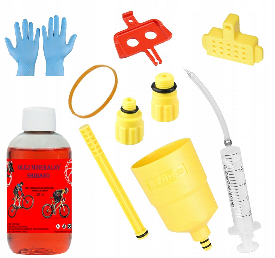 Hydraulic Brake Venting Kit for SHIMANO + Oil