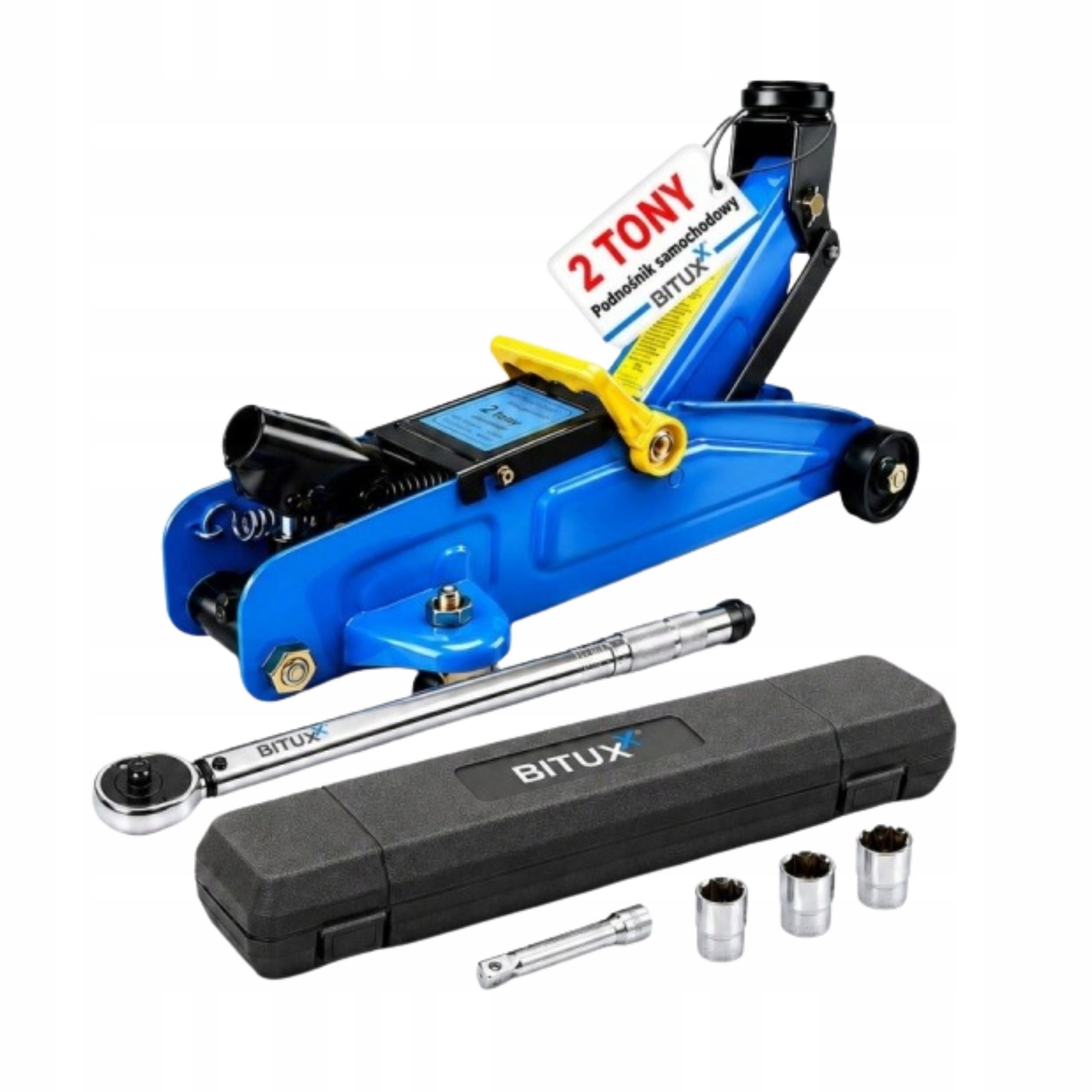 Hydraulic Lift 2T Torque Wrench Wheel Set Caps 210Nm Maximum lifting height 300 mm