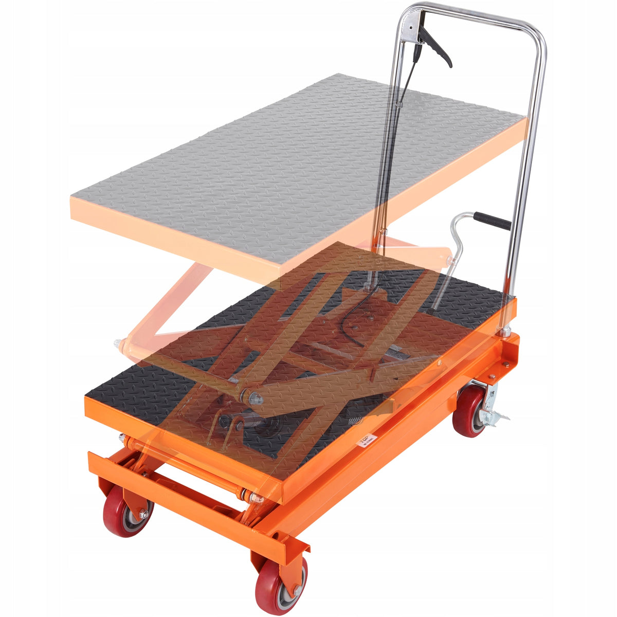 Hydraulic Table 35-153CM Load Capacity 350KG Double Scissors Lifting Table Brand no brand