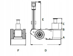 Hydraulic and pneumatic car lift WINNTEC 16T/32T Manufacturer code WIN-30/16T